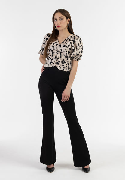 faina women's draped blouse shirt