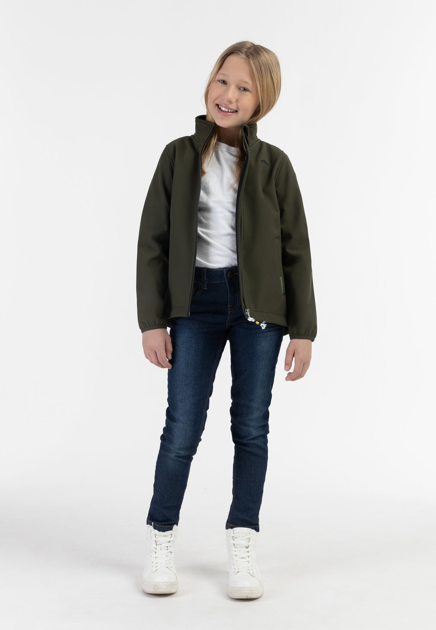 Schmuddelwedda girl's softshell jacket recycled material