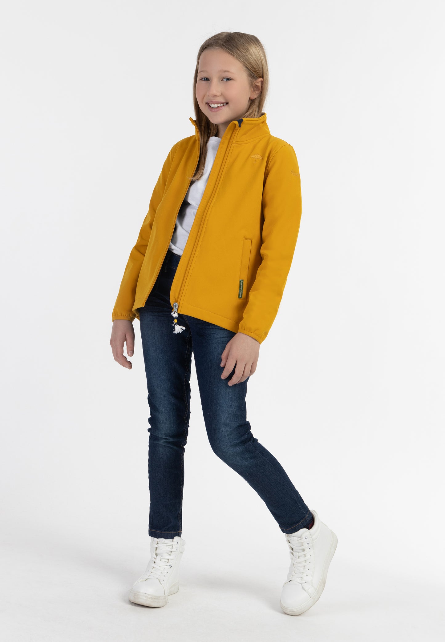 Schmuddelwedda girl's softshell jacket recycled material