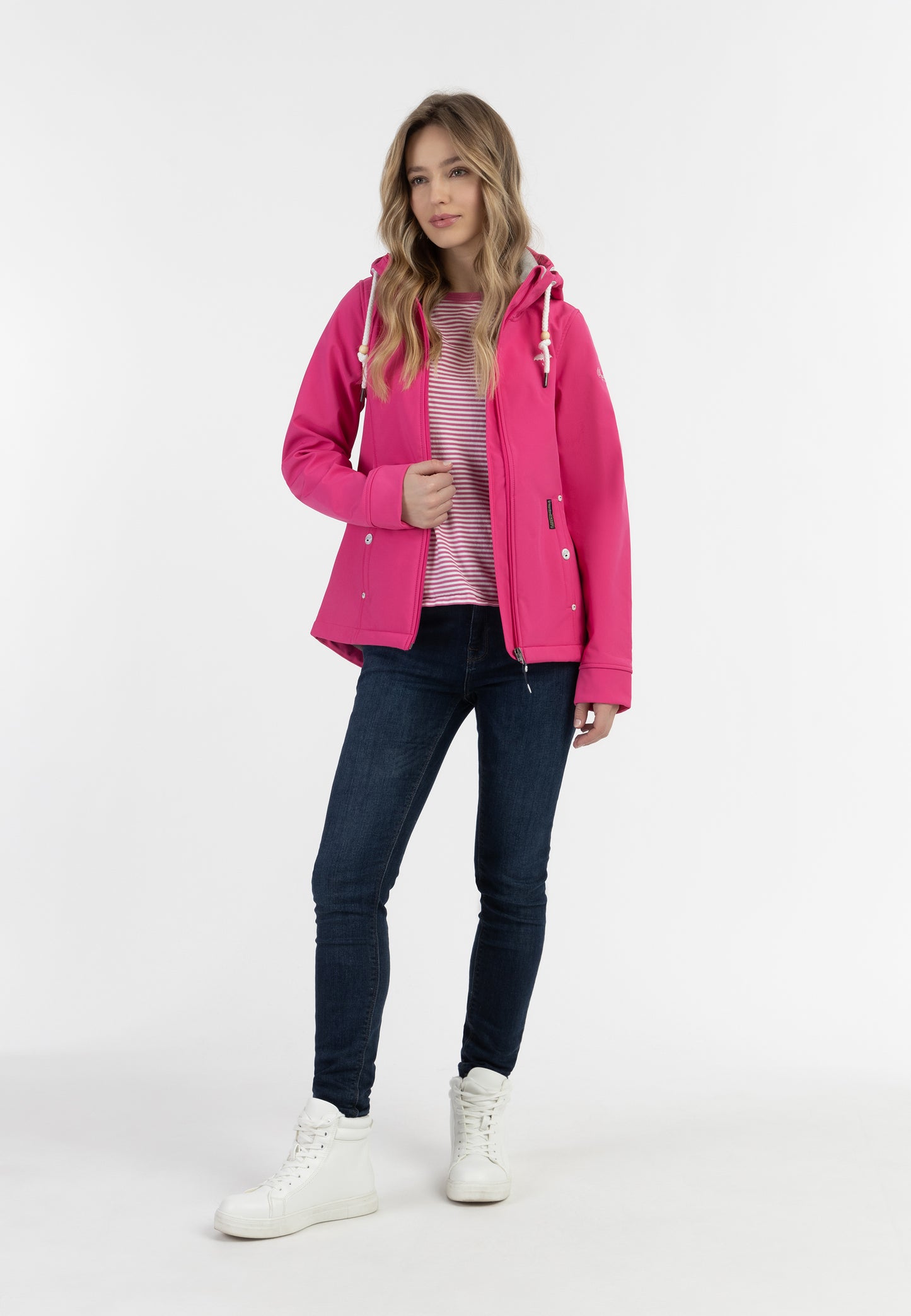 Schmuddelwedda women's softshell jacket with magic print