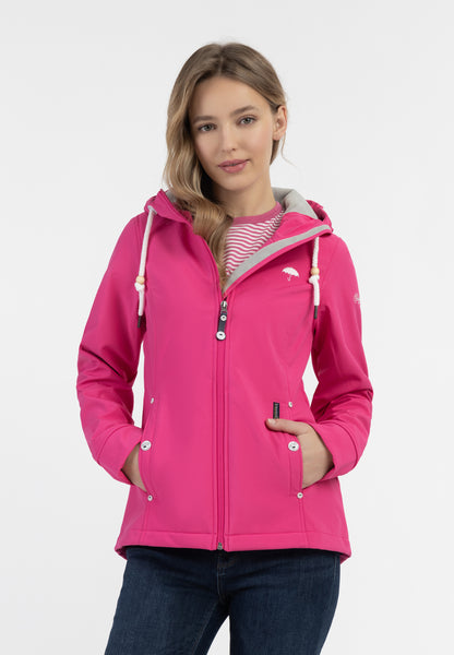 Schmuddelwedda women's softshell jacket with magic print