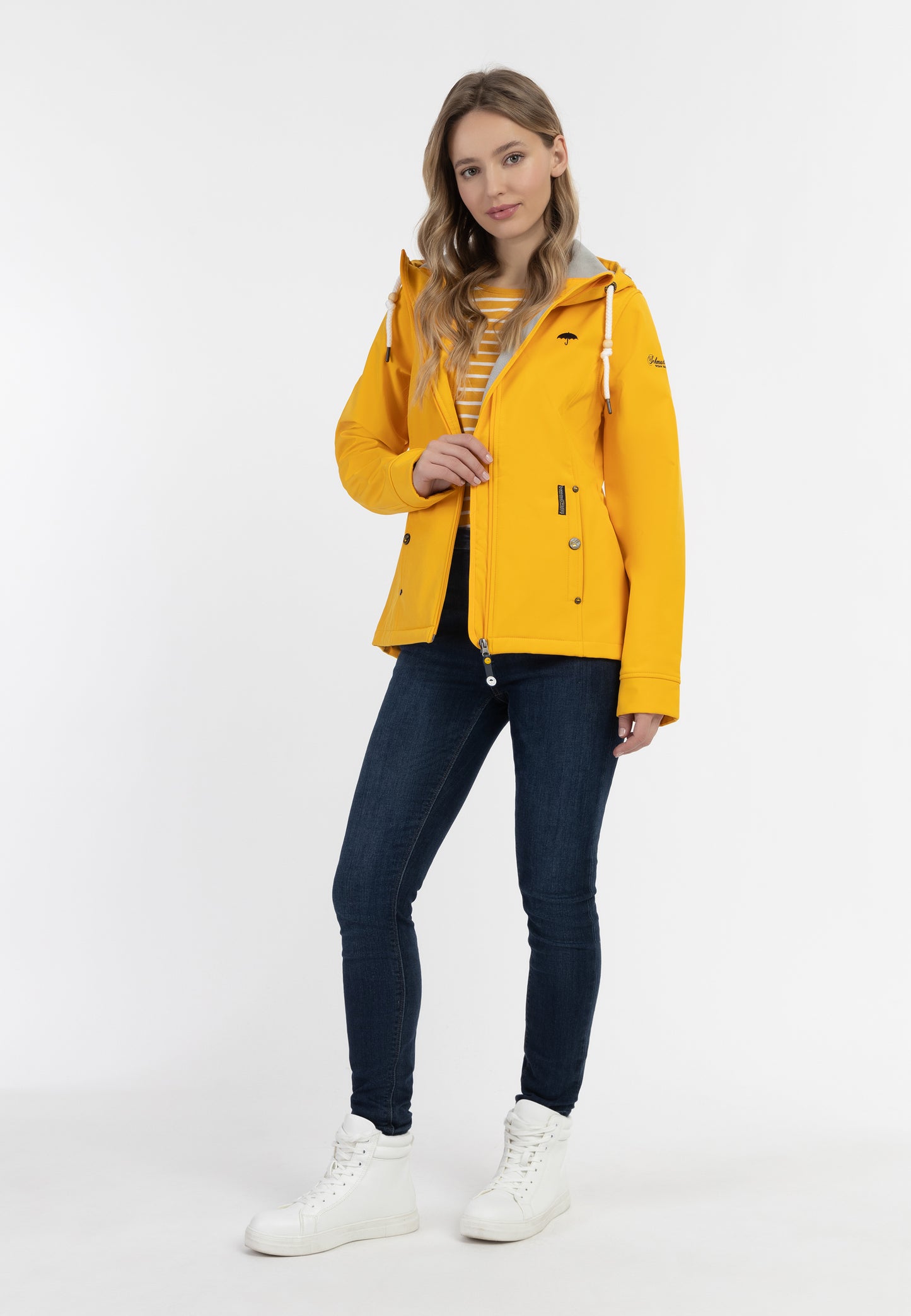 Schmuddelwedda women's softshell jacket with magic print