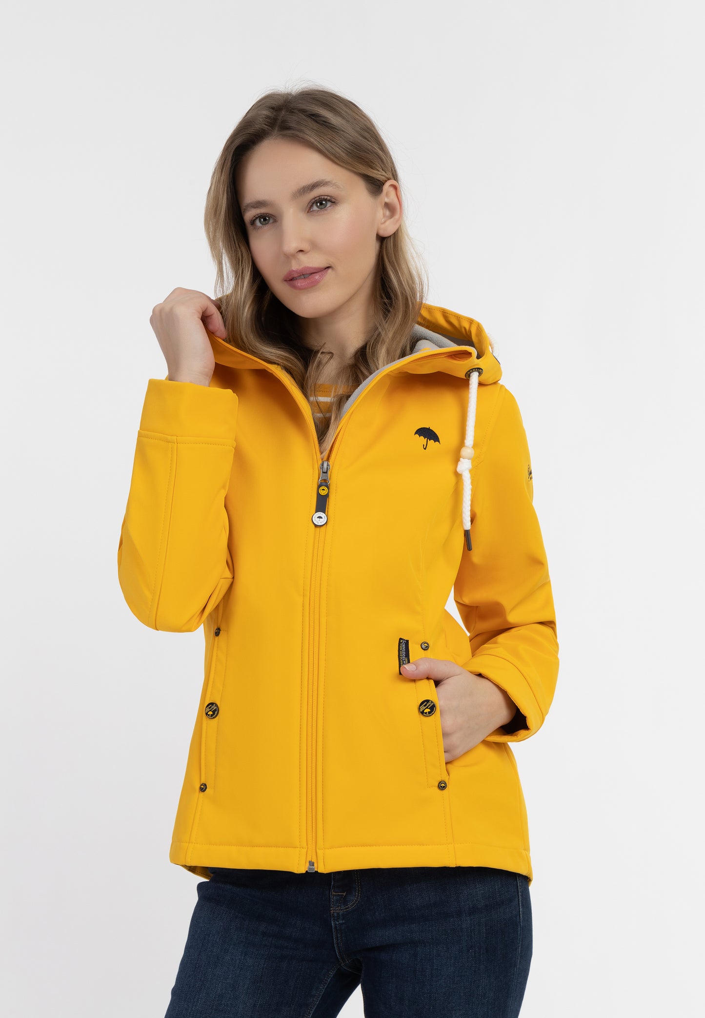 Schmuddelwedda women's softshell jacket with magic print
