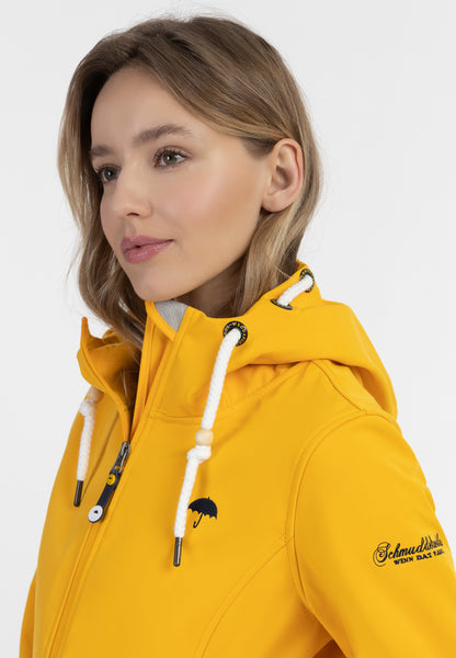 Schmuddelwedda women's softshell jacket with magic print