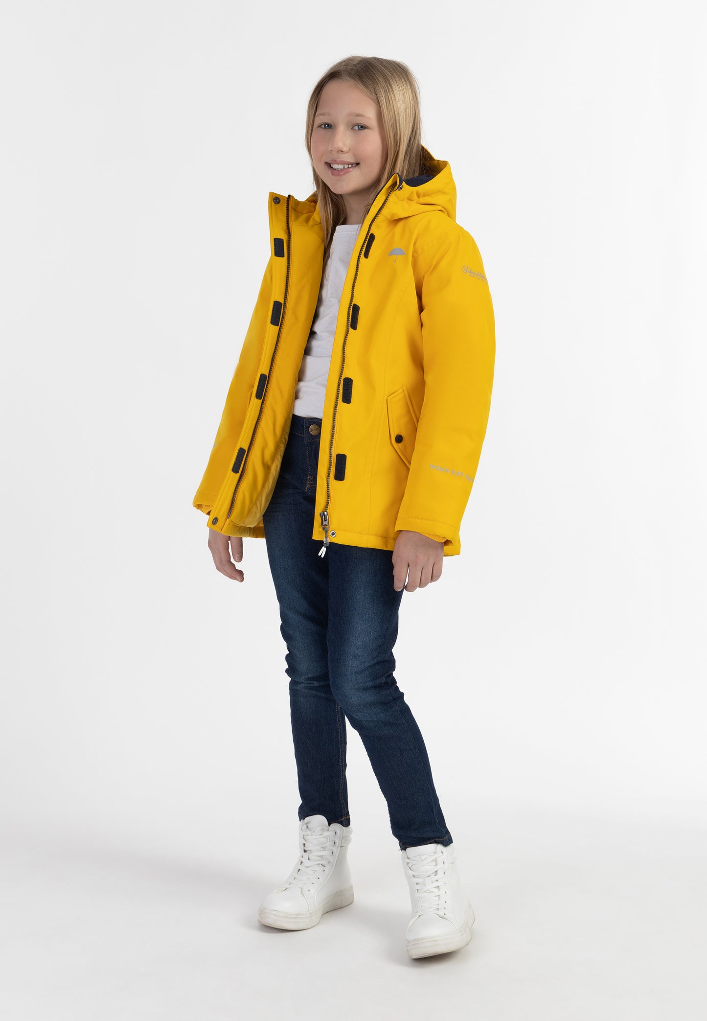 Schmuddelwedda girl's anorak + daypack set