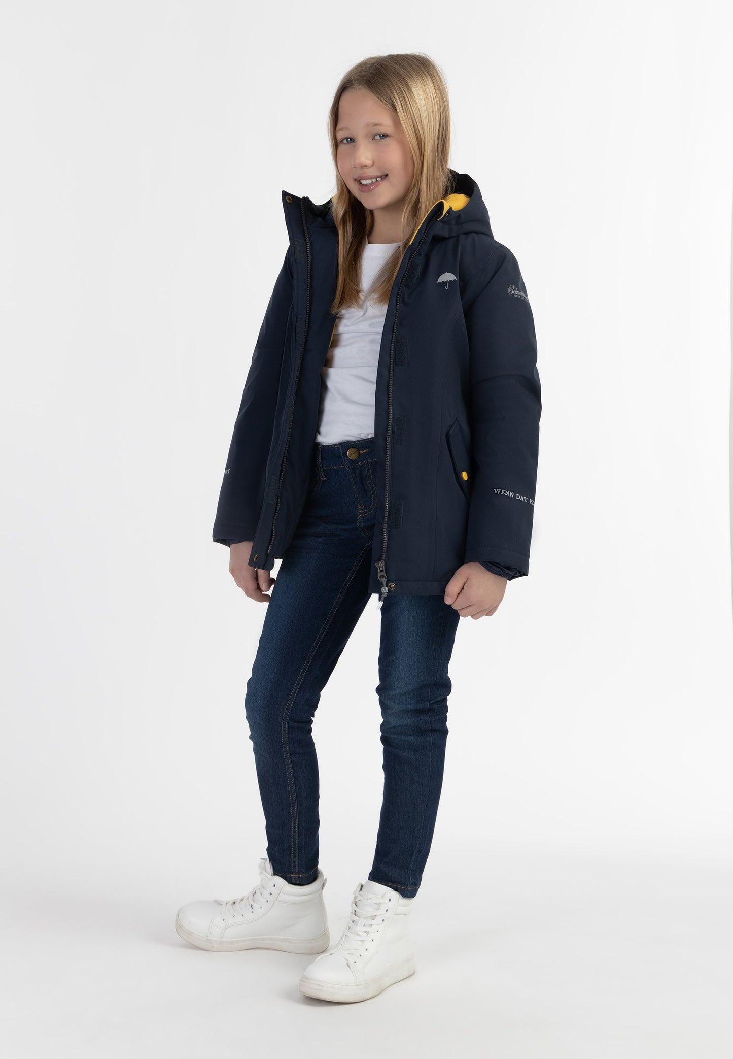 Schmuddelwedda girl's winter jacket