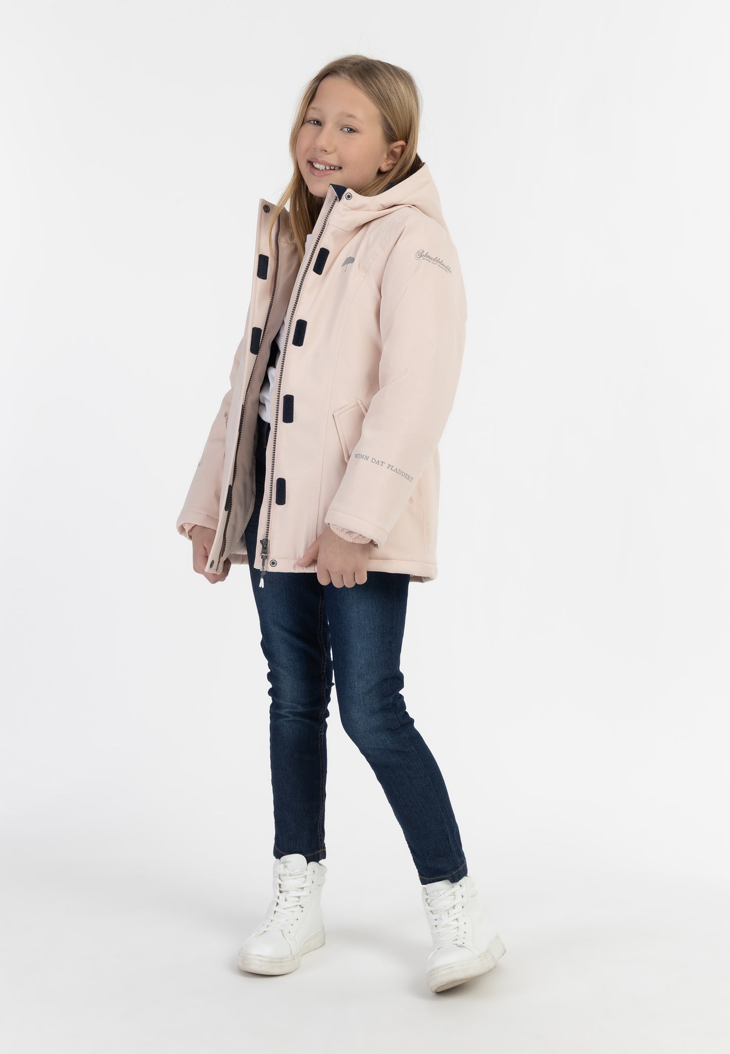 Schmuddelwedda girl's winter jacket