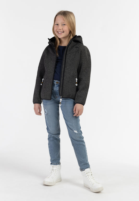 Schmuddelwedda girl's knitted fleece blouson jacket