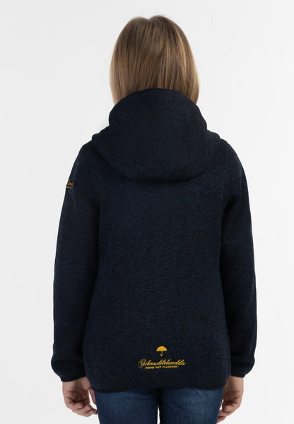 Schmuddelwedda girl's knitted fleece blouson jacket