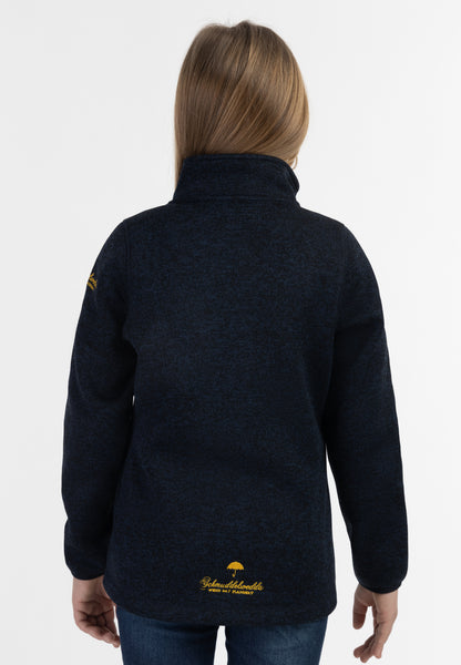 Schmuddelwedda girl's knitted fleece jacket