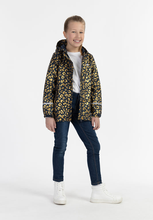 Schmuddelwedda girl's rain coat with print