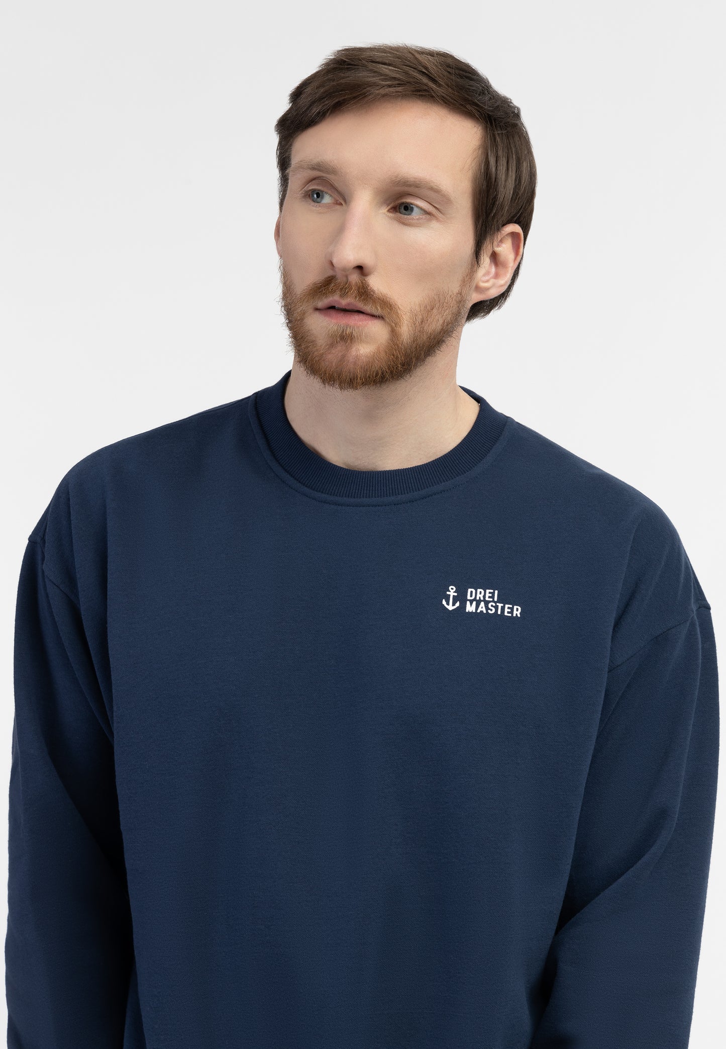 DreiMaster Maritim męska bluza oversize
