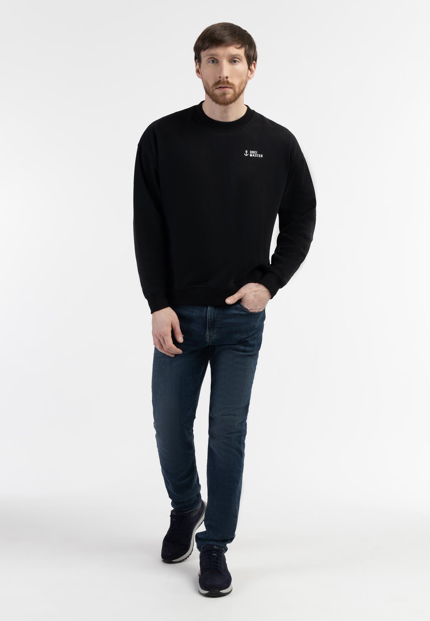 DreiMaster Maritim męska bluza oversize