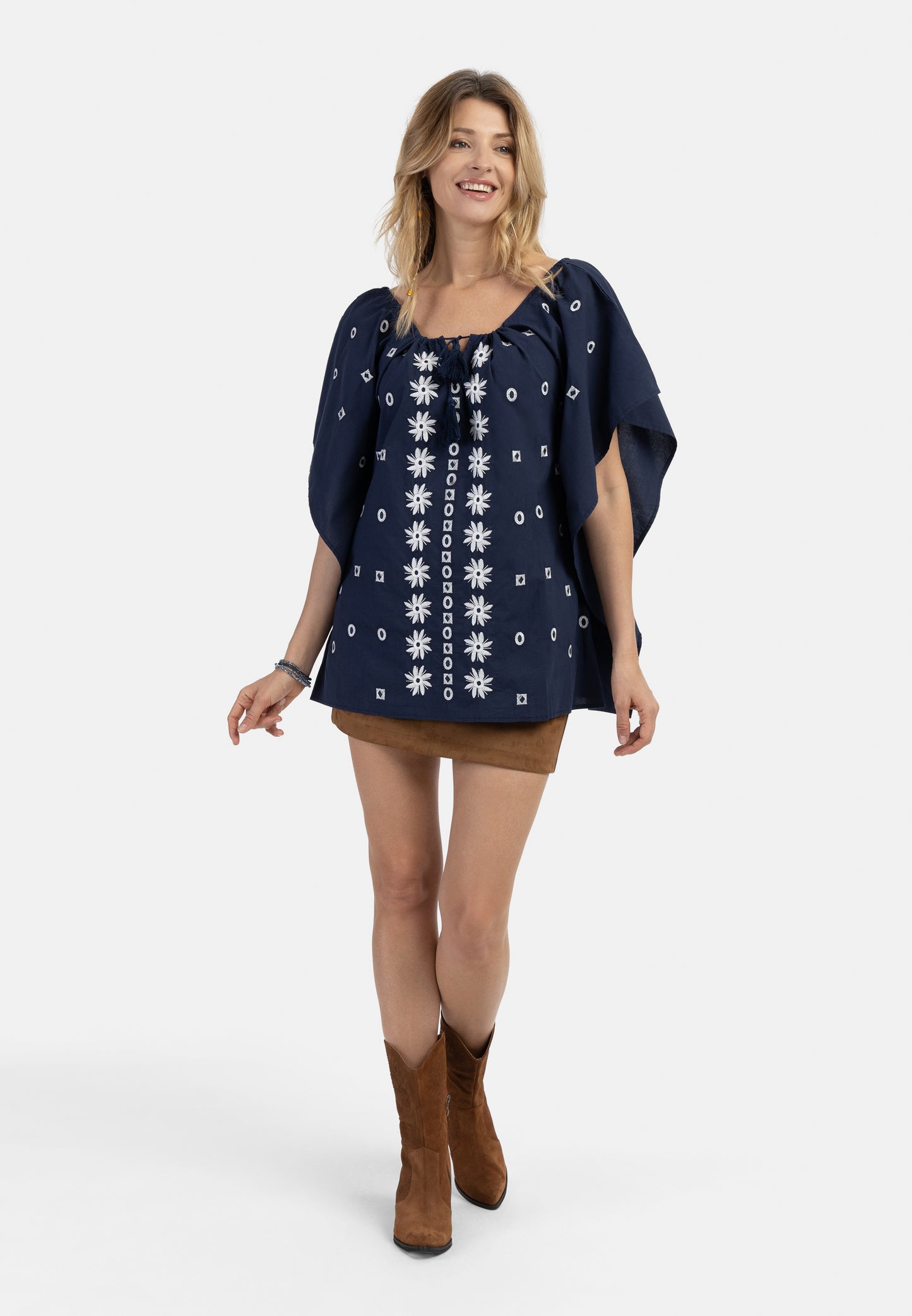 usha FESTIVAL women's poncho