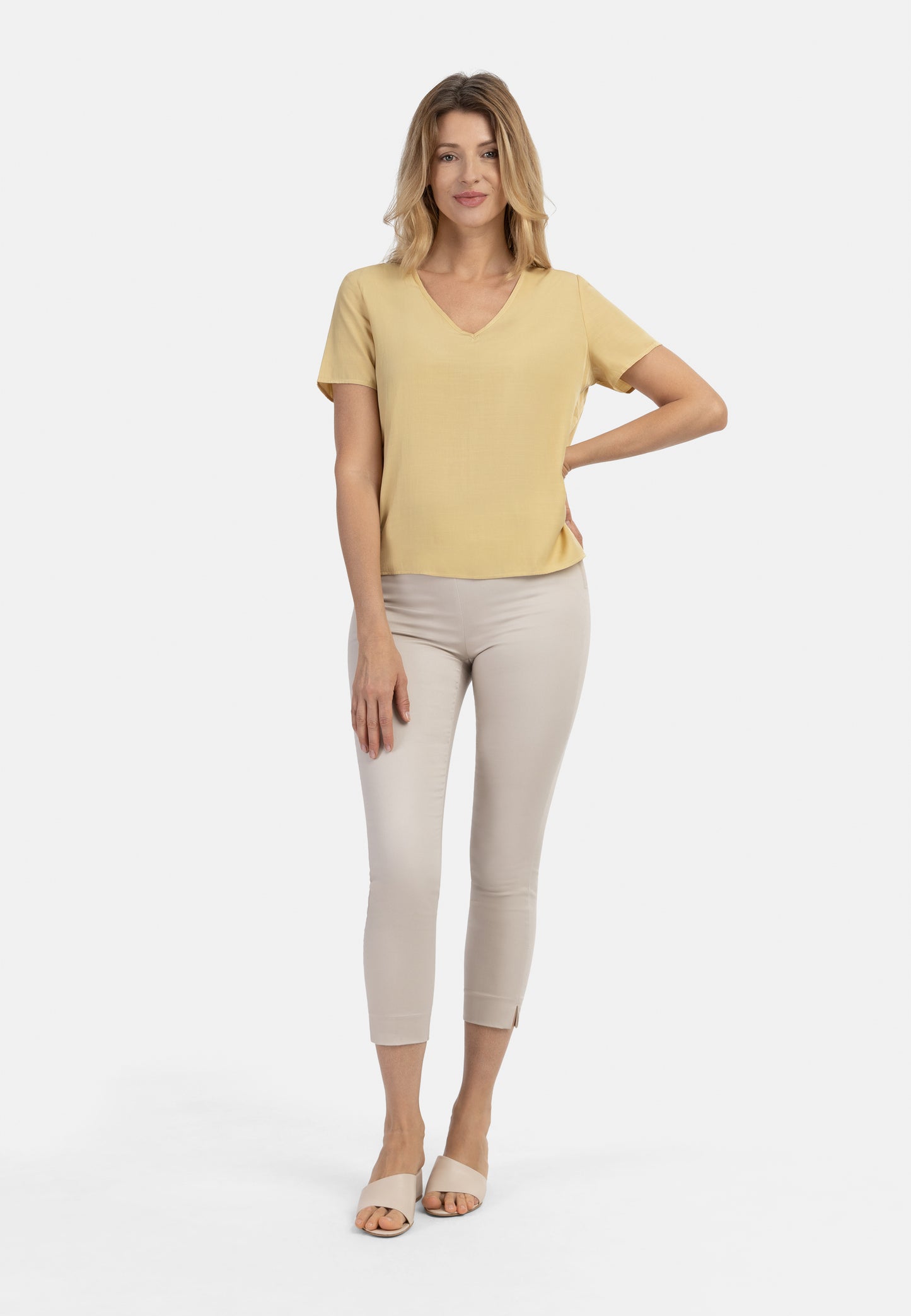 usha WHITE LABEL women's blouse shirt