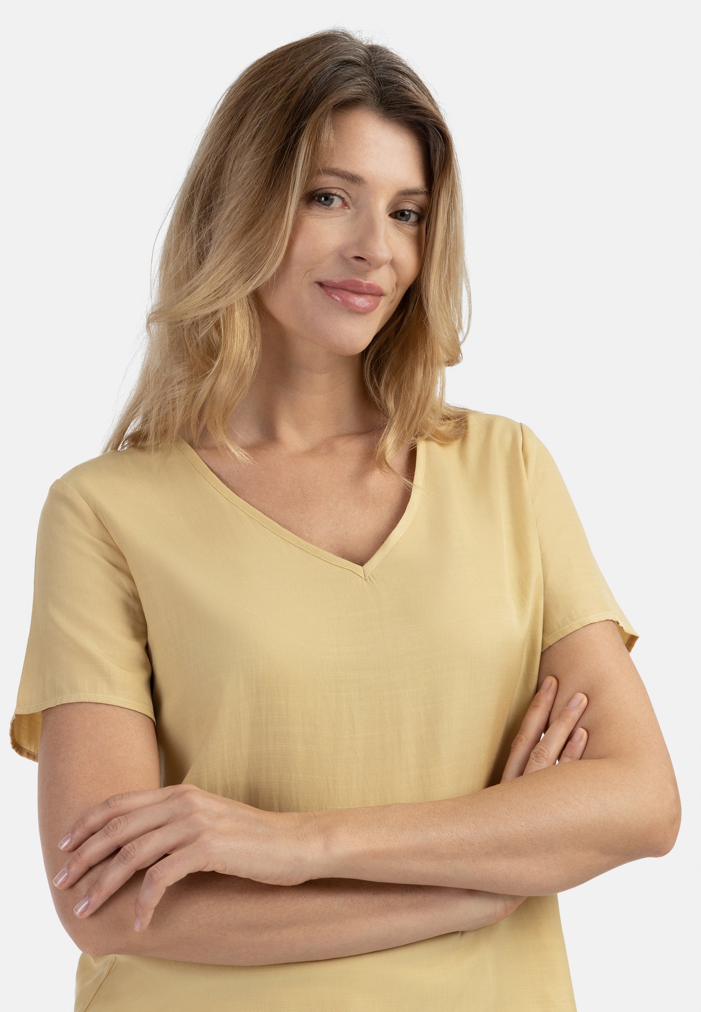 usha WHITE LABEL women's blouse shirt