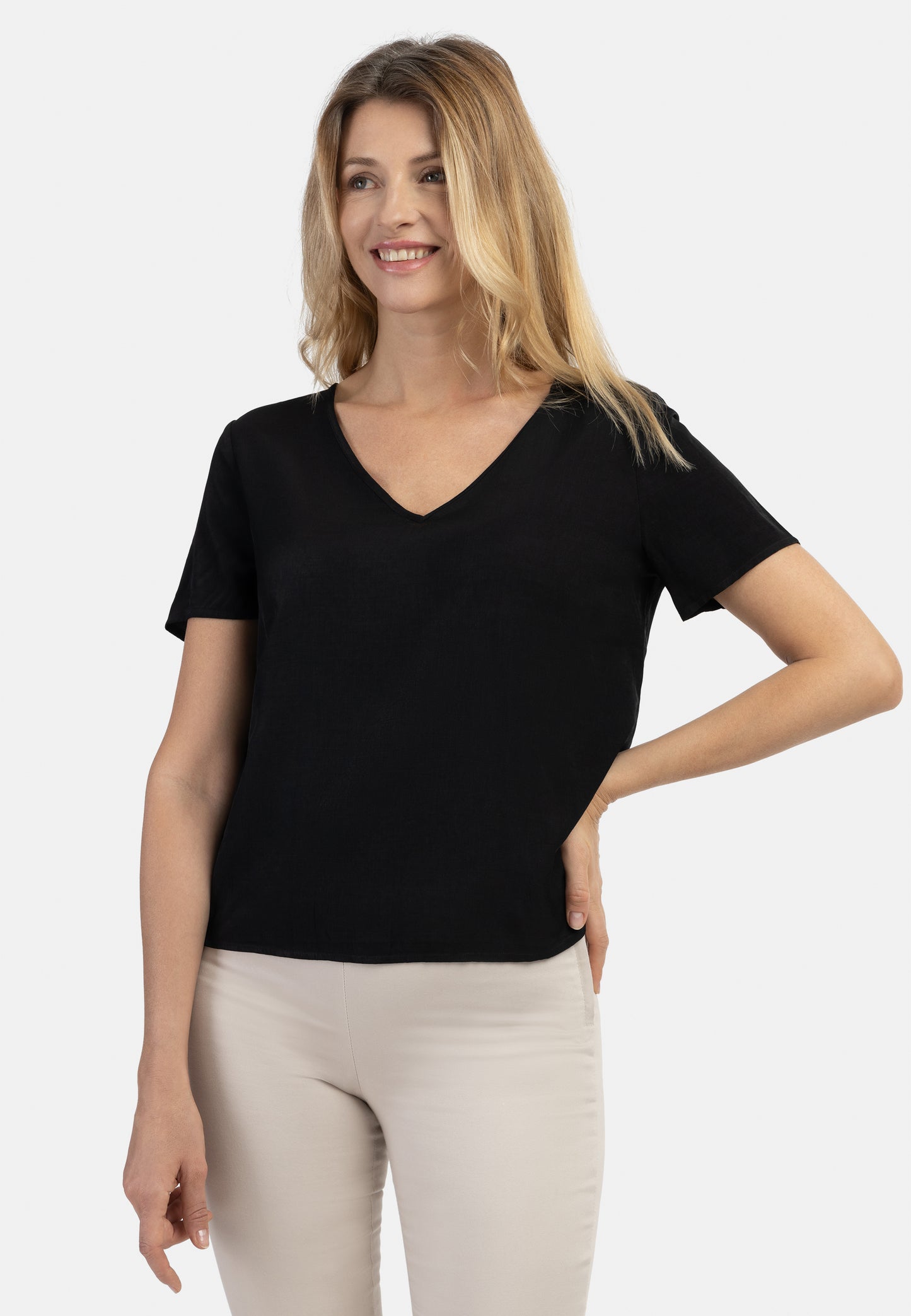 usha WHITE LABEL women's blouse shirt