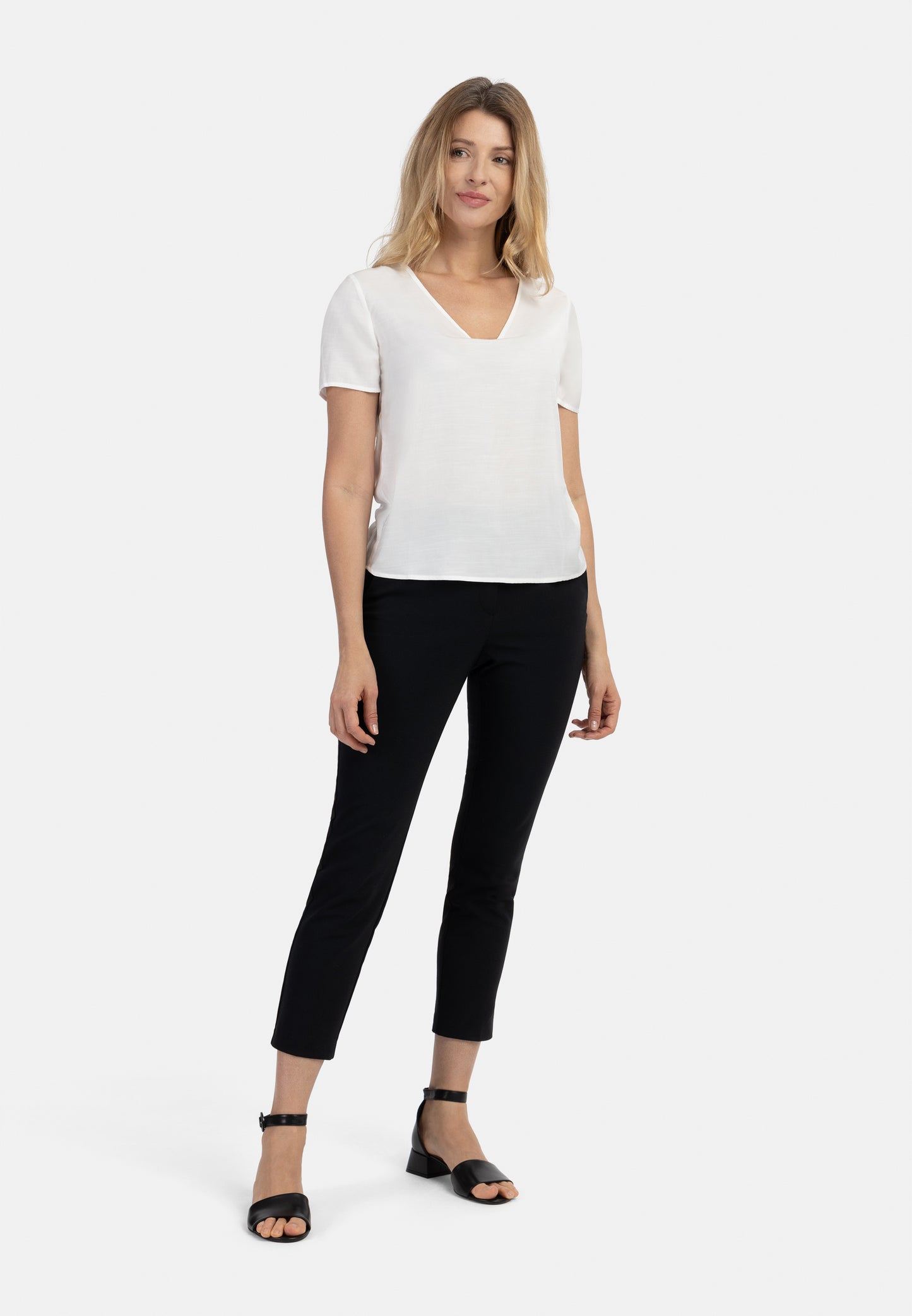 usha WHITE LABEL women's blouse shirt