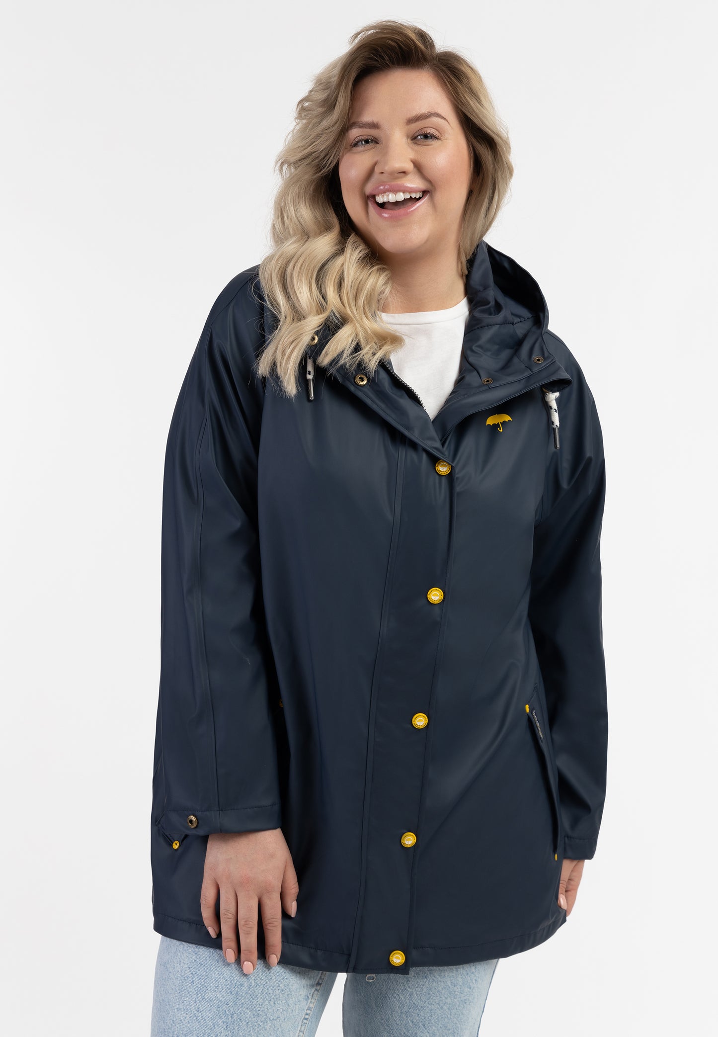 Schmuddelwedda women's plus size rain coat