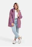 Purple Orange Zebra