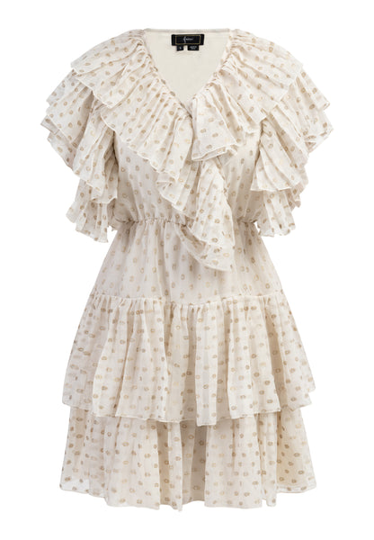 faina women's ruffle dress