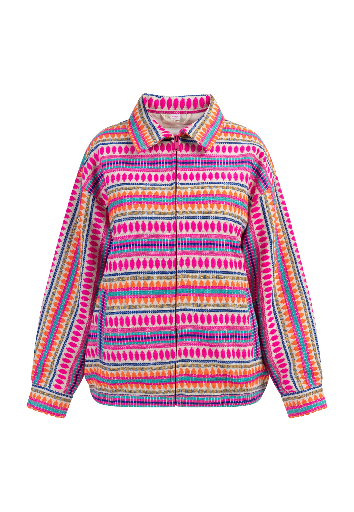 IZIA women's oversized bomber jacket