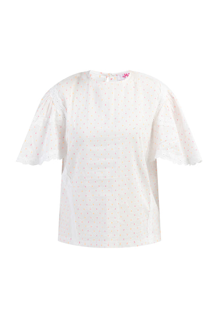 myMo Women's Blouse With Lace