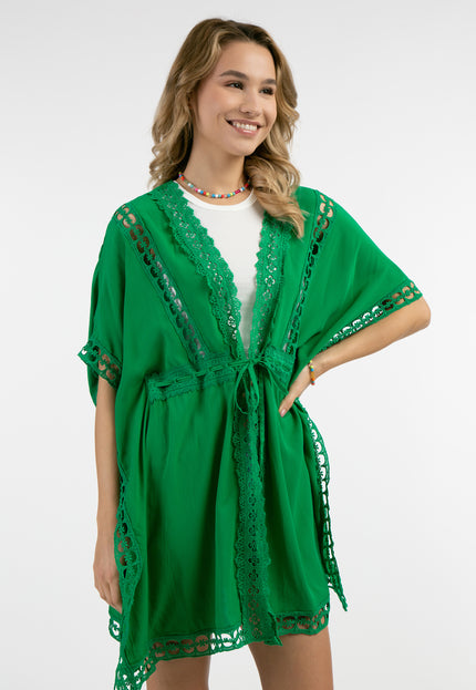 IZIA Kimono damskie z koronką