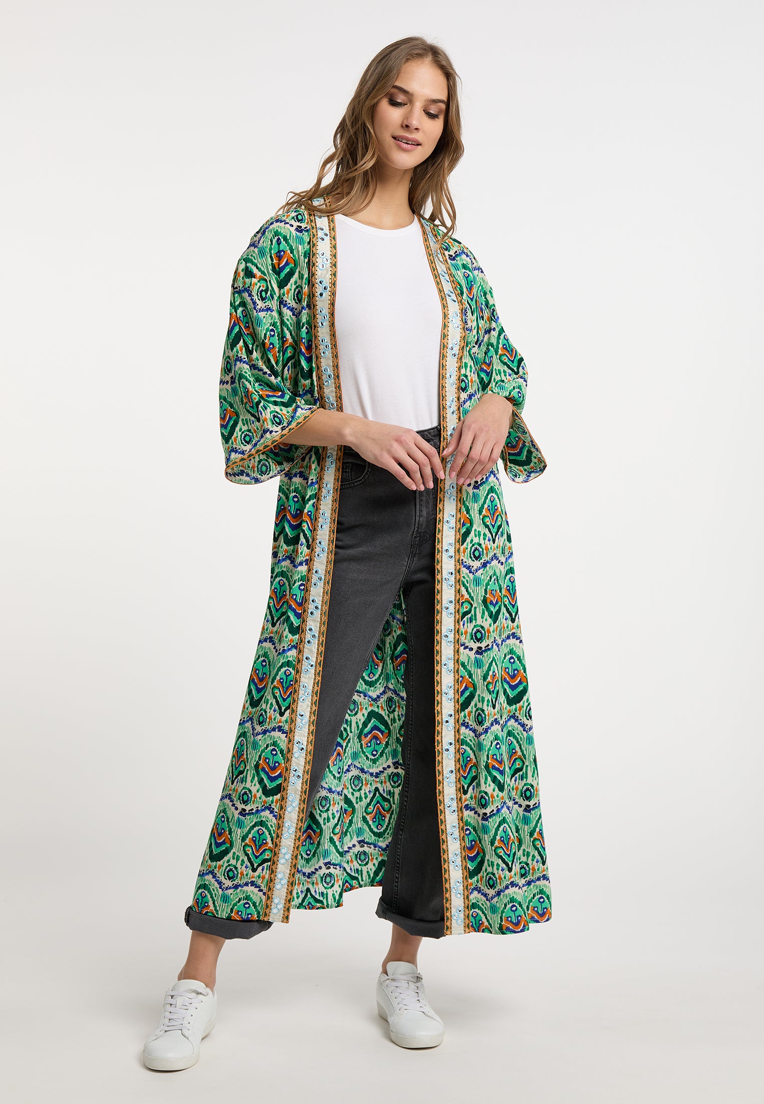Green Multicolored