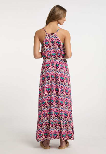IZIA women's maxi dress with all-over print