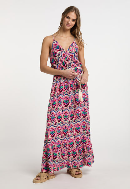 IZIA women's maxi dress with all-over print