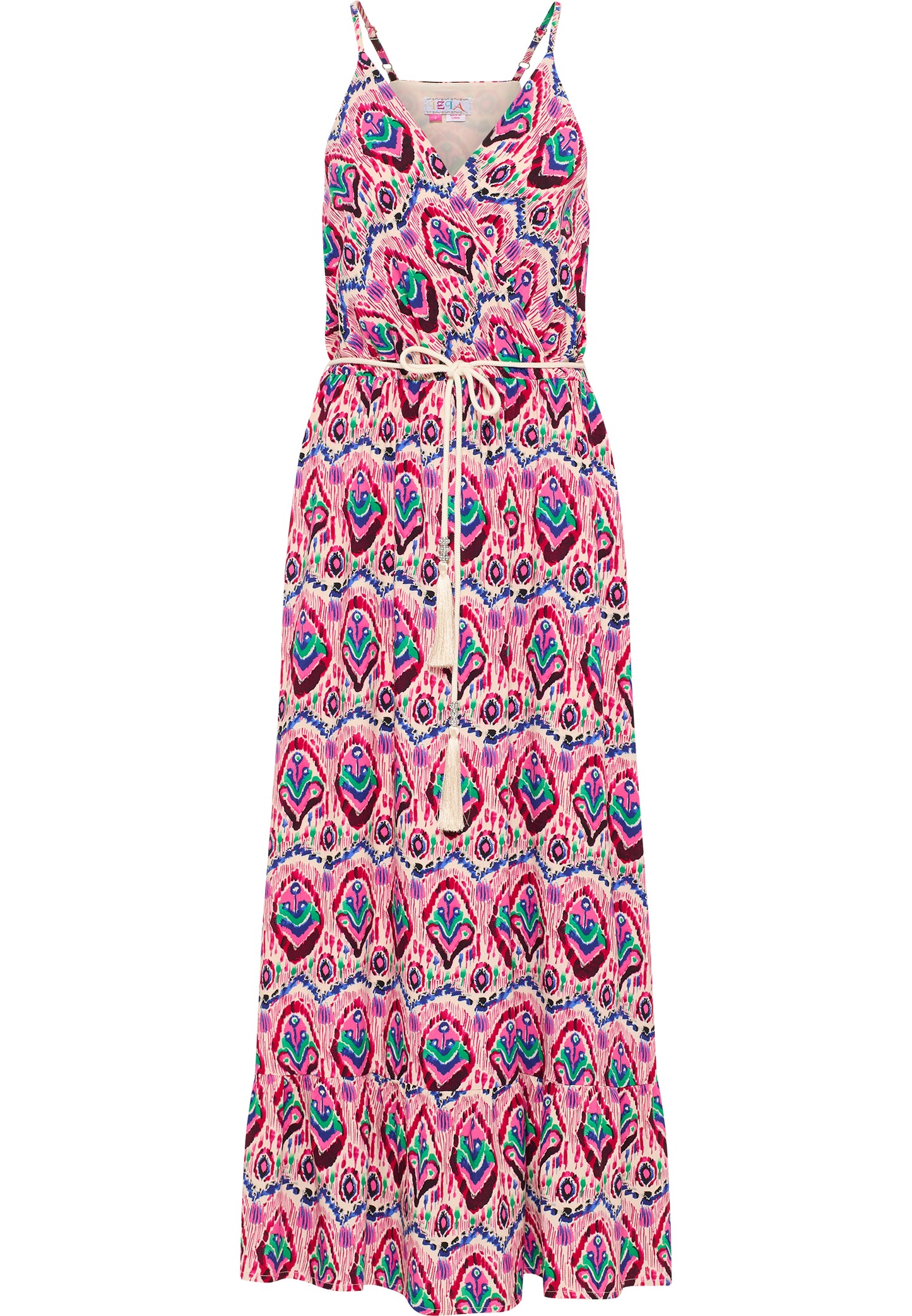 IZIA women's maxi dress with all-over print