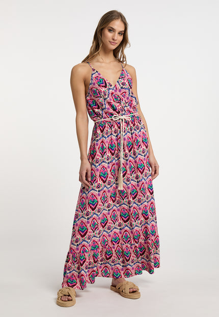 IZIA Women's Maxi Dress With All Over Print