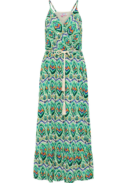 IZIA women's maxi dress with all-over print