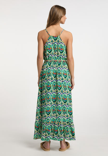 IZIA women's maxi dress with all-over print