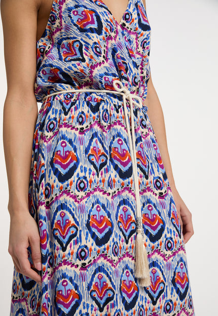 IZIA Women's Maxi Dress With All Over Print