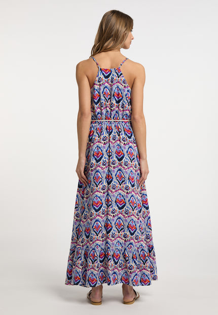 IZIA Women's Maxi Dress With All Over Print