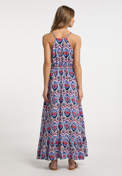 IZIA women's maxi dress with all-over print