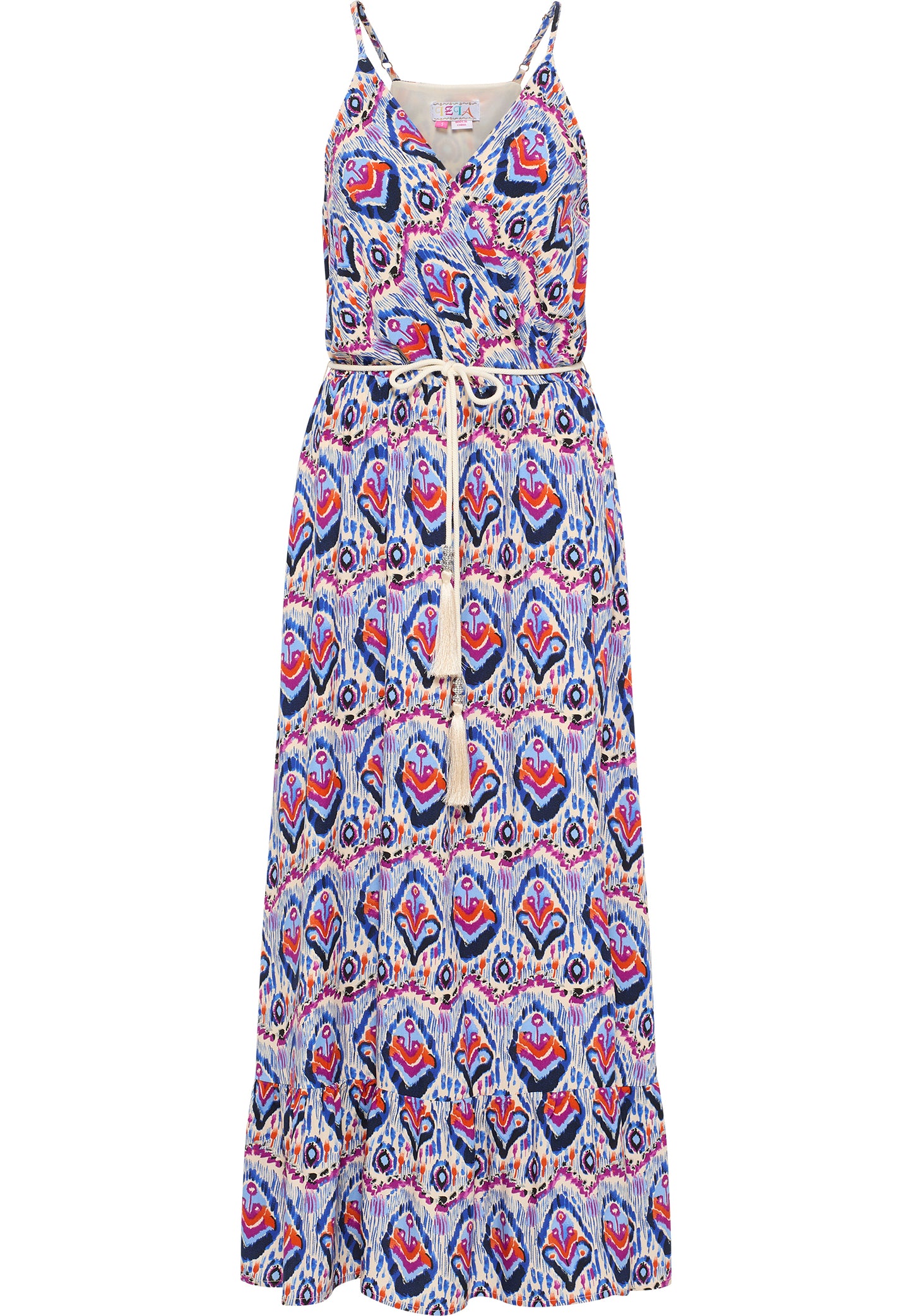 IZIA women's maxi dress with all-over print