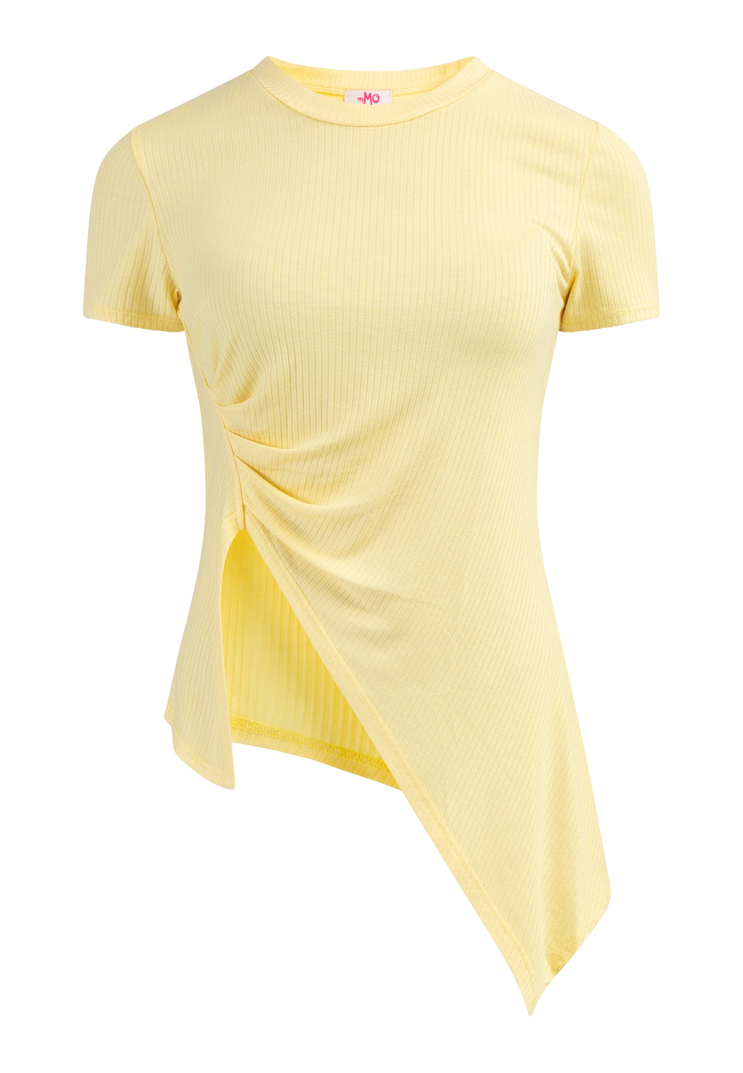myMo women's jersey shirt made of ribbed knit