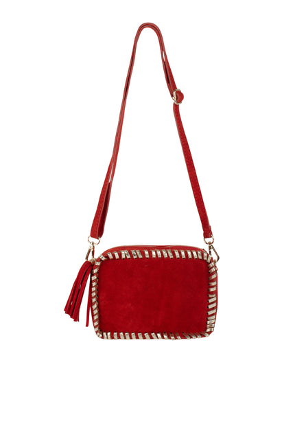 IZIA Damska torba typu crossbody ze skóry