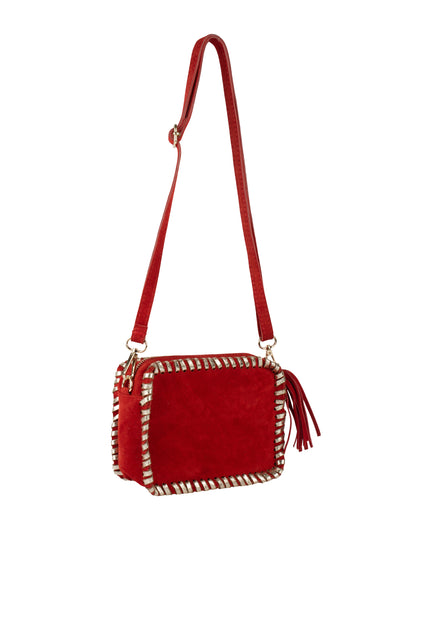IZIA Damska torba typu crossbody ze skóry