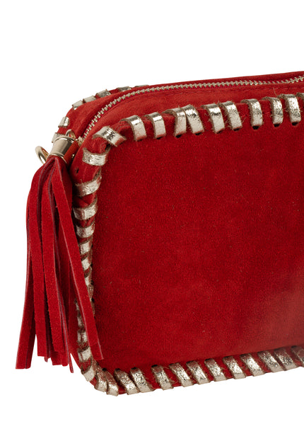 IZIA Damska torba typu crossbody ze skóry