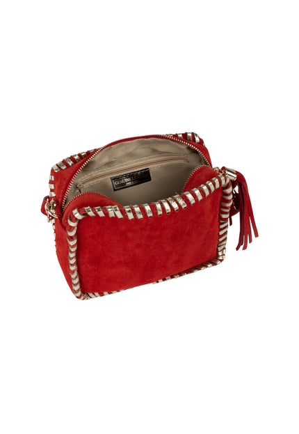 IZIA Damska torba typu crossbody ze skóry