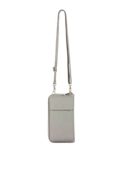 usha Women's Leather Wallet And Cell Phone Bag