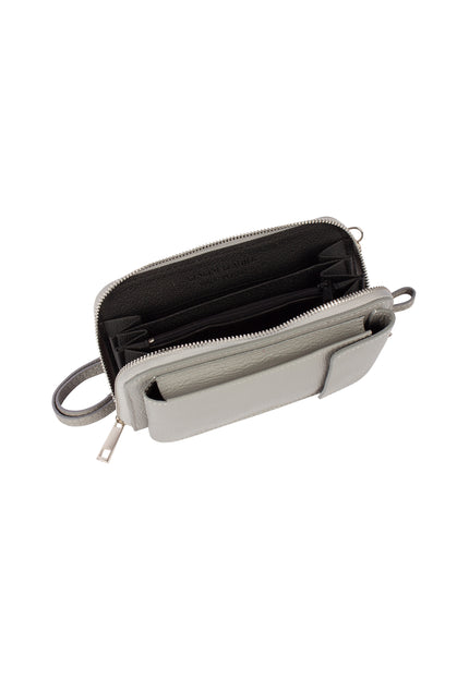 usha Women's Leather Wallet And Cell Phone Bag