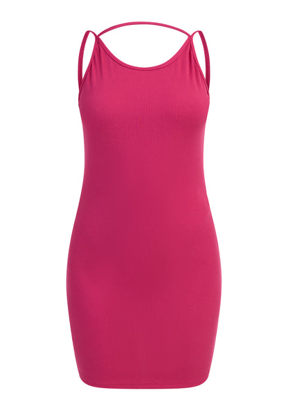 myMo women's ribbed knit mini dress