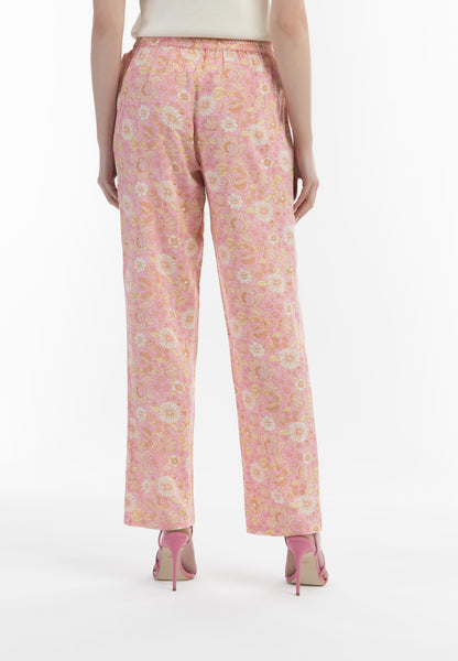 usha women's fabric trousers