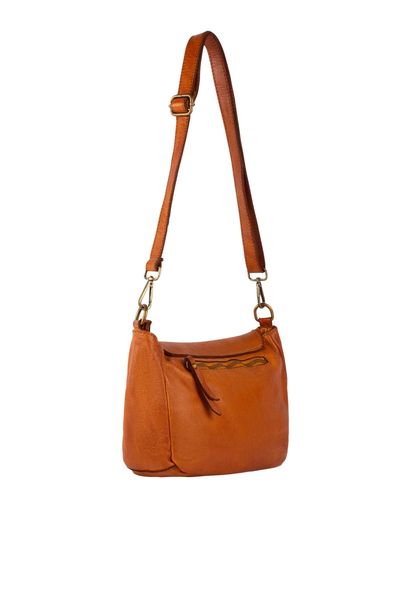 IZIA women's leather bag with rivets