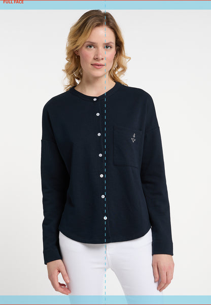 DreiMaster Maritim women's sweat jacket